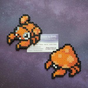 Paras & Parasect Magnets - Handmade Pokemon Home Decor - Game Room - Kids Room